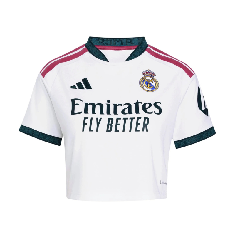 Real Madrid 26/27 Home Women's Cropped Jersey