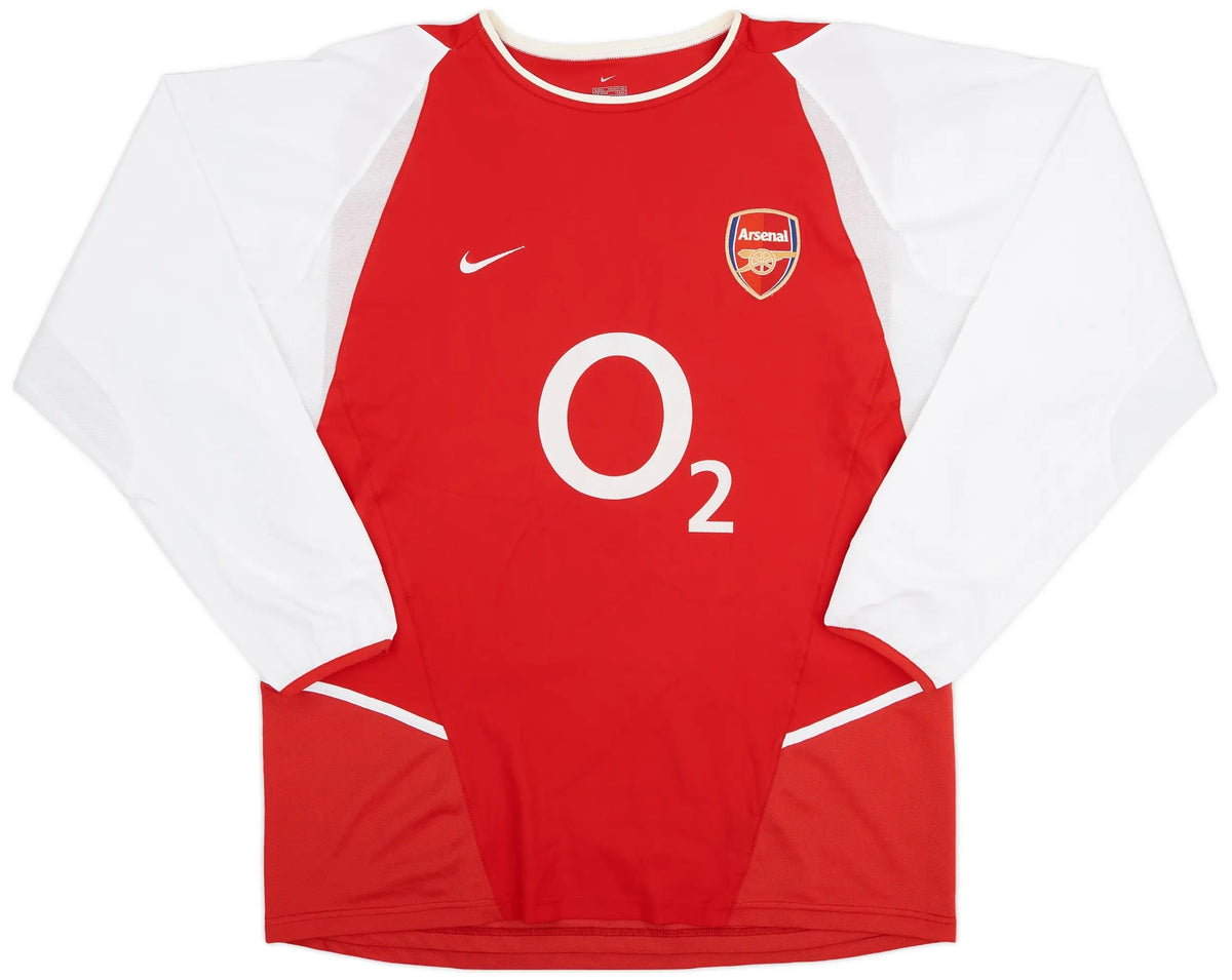 Arsenal 2002/04 Home Long Sleeve