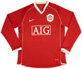 Manchester United 2006/07 Home Long Sleeve