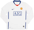 Manchester United 2008/10 Away Long Sleeve