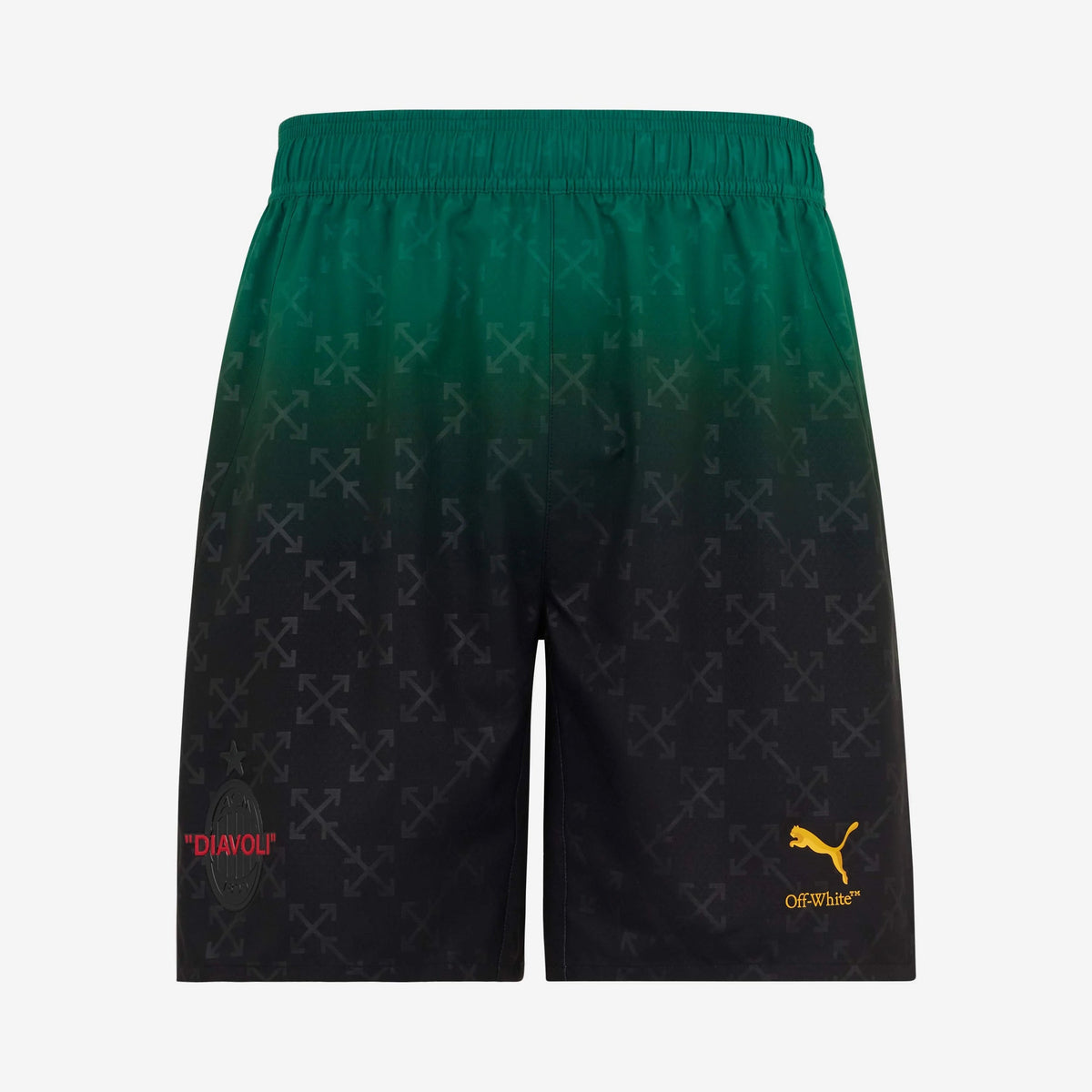 AC Milan X OW Black Shorts